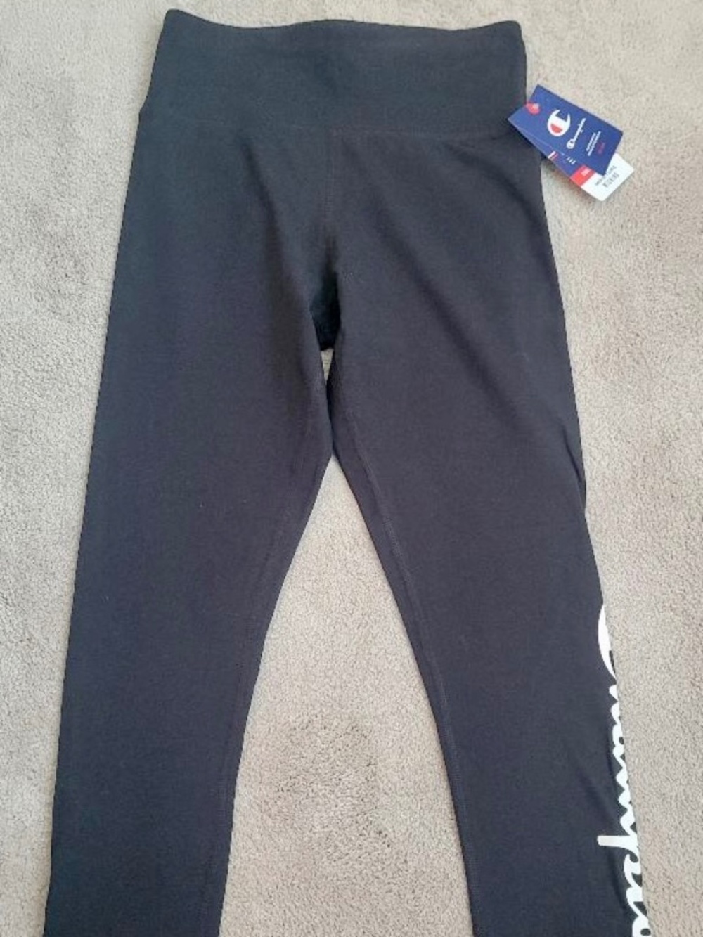 CHAMPION Women's Athleticwear Workout Leggings Size Medium Black